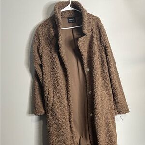 Stoosh Brown Teddy Jacket